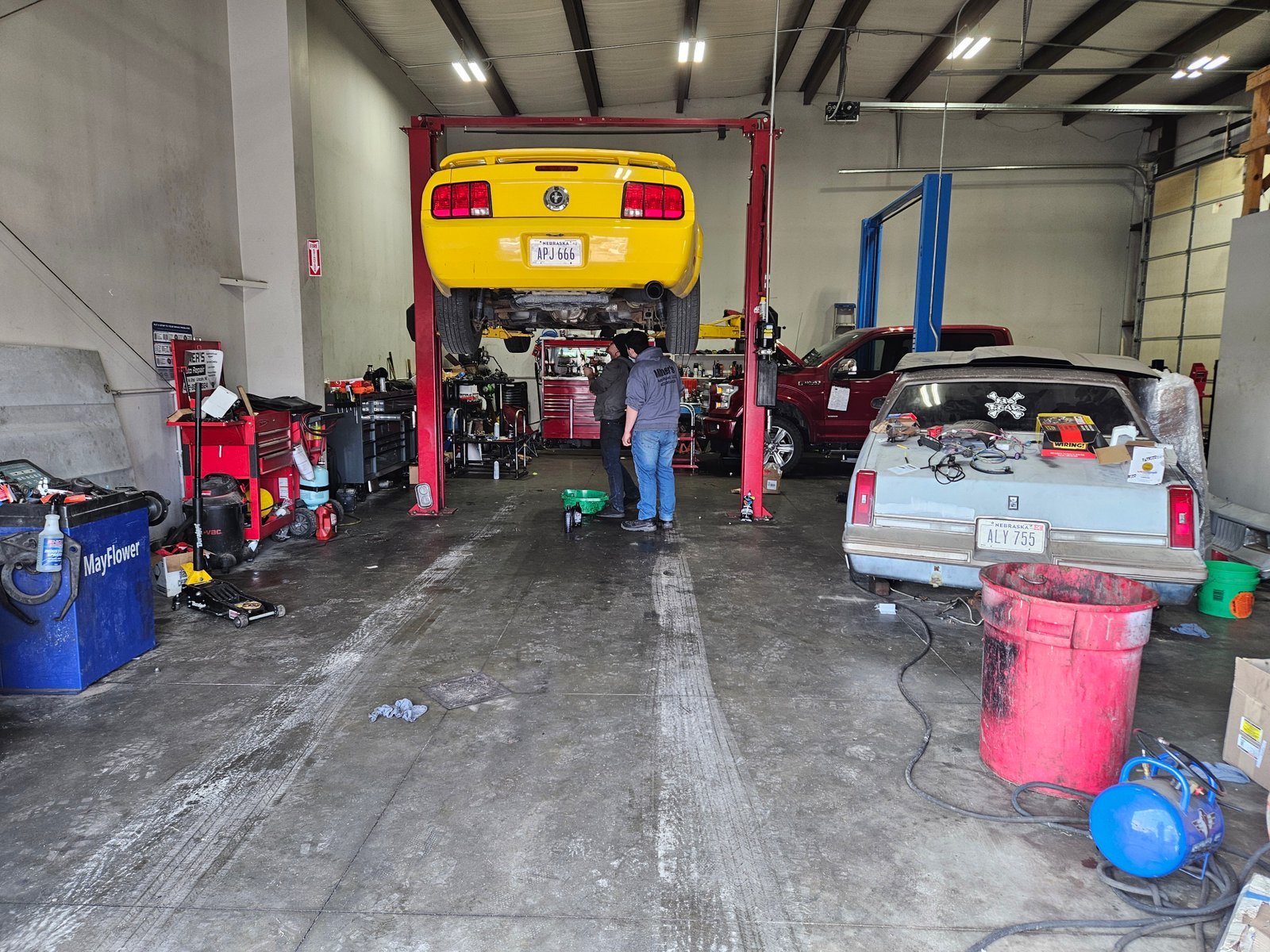 Inside Miners Auto Repair shop